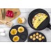 Multi Baker Deluxe- Electric Appliance with Temperature Control, 3 Interchangeable Skillets for Grilling, Baking or Dessert Making- Grilled Cheese, Omelets, Personal Pizza, Takoyaki, Sandwiches, Cake Pops & More, Great Gift