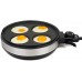 Multi Baker Deluxe- Electric Appliance with Temperature Control, 3 Interchangeable Skillets for Grilling, Baking or Dessert Making- Grilled Cheese, Omelets, Personal Pizza, Takoyaki, Sandwiches, Cake Pops & More, Great Gift