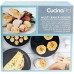 Multi Baker Deluxe- Electric Appliance with Temperature Control, 3 Interchangeable Skillets for Grilling, Baking or Dessert Making- Grilled Cheese, Omelets, Personal Pizza, Takoyaki, Sandwiches, Cake Pops & More, Great Gift