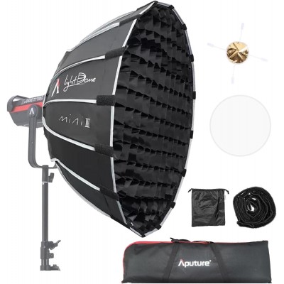 Octagonal soft box quick setting soft light modifier