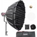 Octagonal soft box quick setting soft light modifier