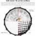 Octagonal soft box quick setting soft light modifier